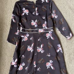 Banana Republic Silky Satin Dress Sz 2 