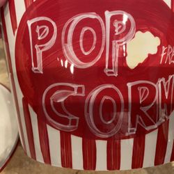 Ceramic Popcorn Set - 5 Piece