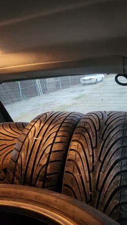 Tires  and rims 5 lug 4 and 3/4 Boat Circle