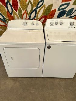Whirlpool washer and dryer gas or electric