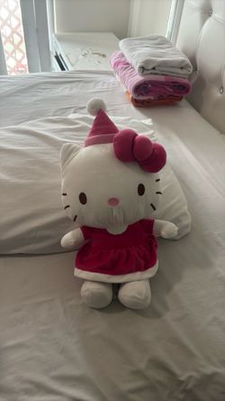 Christmas hello kitty plush