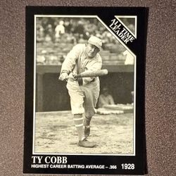 1991 Sporting News TY Cobb Philadelphia Athletics #250 The Georgia Peach Hall Of Fame HOF Baseball Card 1928 Vintage Collectible Sports Conlon MLB 