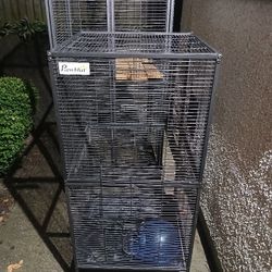 2x Pawhut Animal Cage One Med One Large9