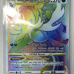 Hisuian Samurott Vstar Rainbow 197/189 Astral Radiance Pokémon TCG Mint