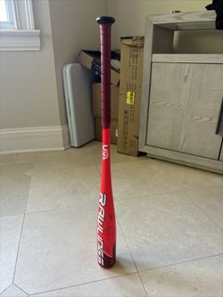 Rawlings Prodigy Youth Metal Baseball Bat — Vibrant Orange Finish