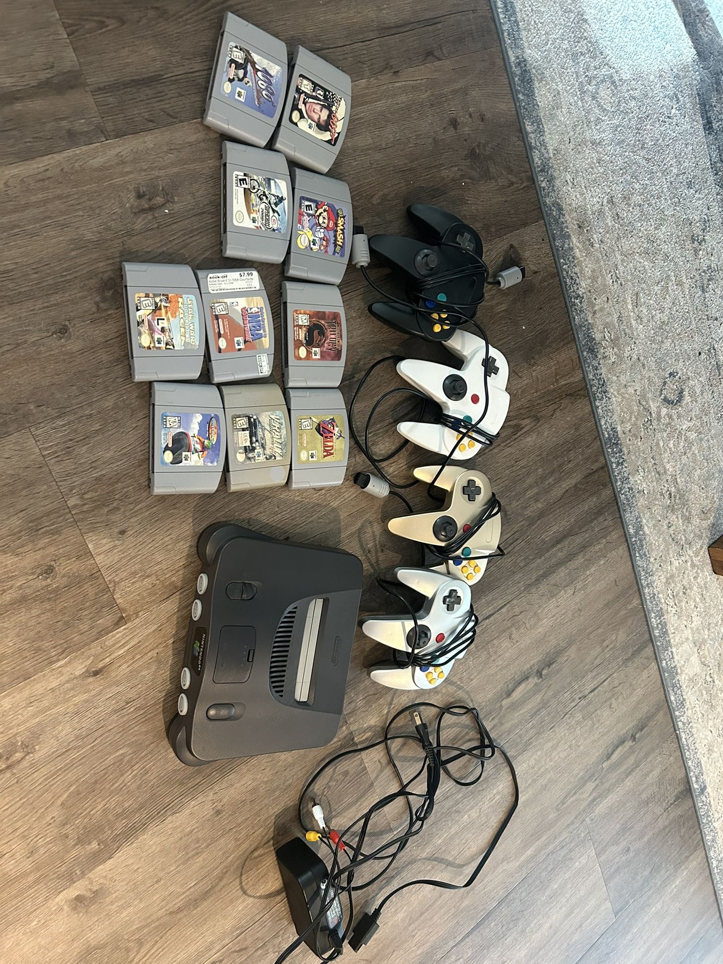 N64 Console And Games