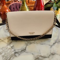 Kate Spade Crossbody – Cream & Black – Excellent Condition – $70 OBO