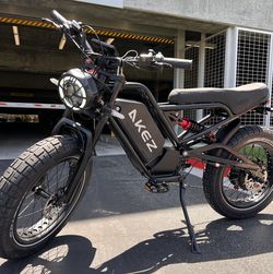 ✅ New - 52Volt/1500W/3000W Electric Dirt Bike Style E-Bike, 25ah Battery, 40mph 