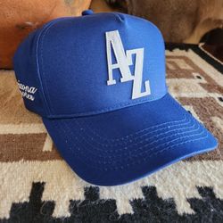 Arizona Coyotes Blue AZ Adjustable Hat NWOT 100% Cotton