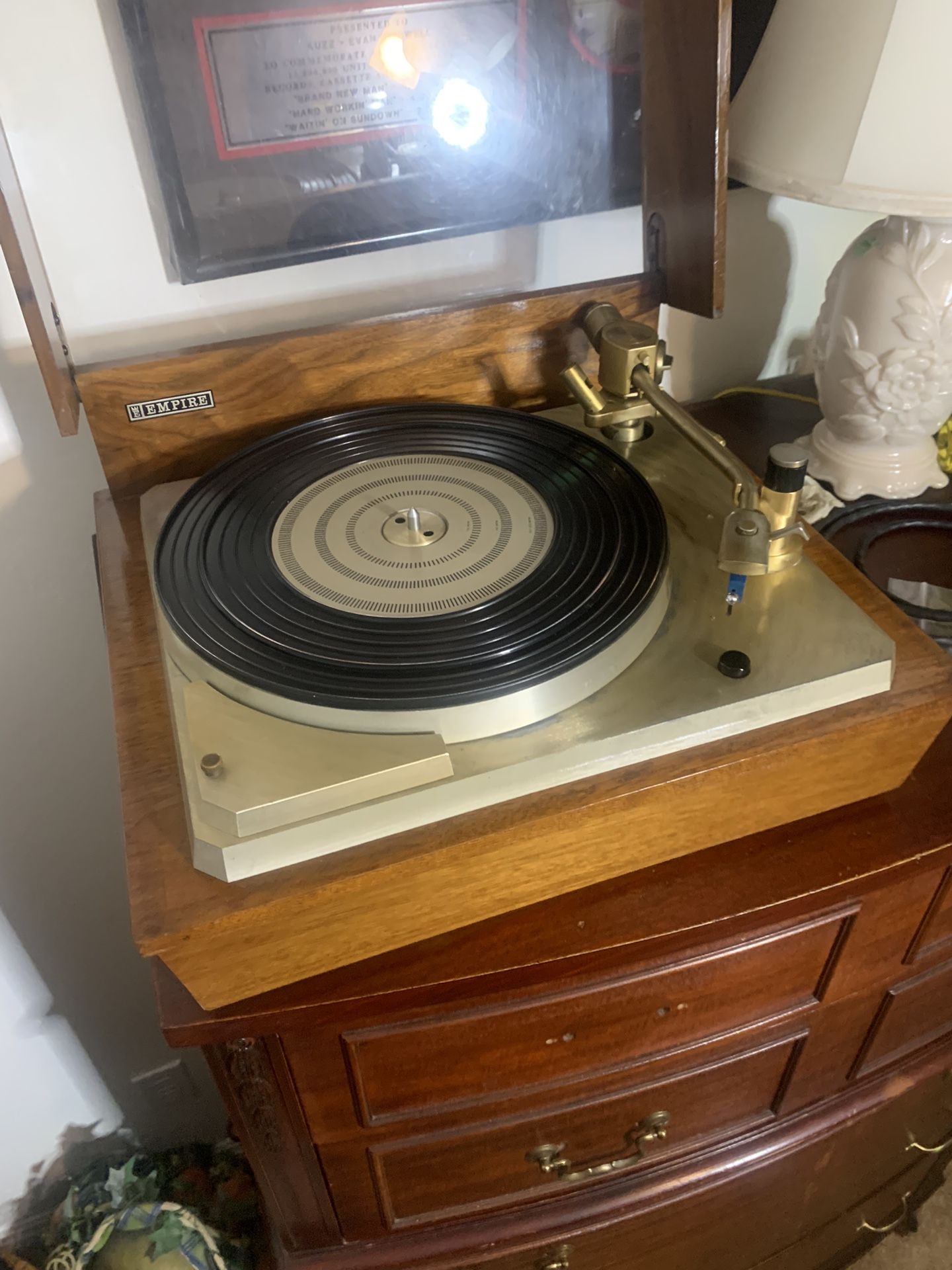 Empire 598 Troubadour Vintage Turntable