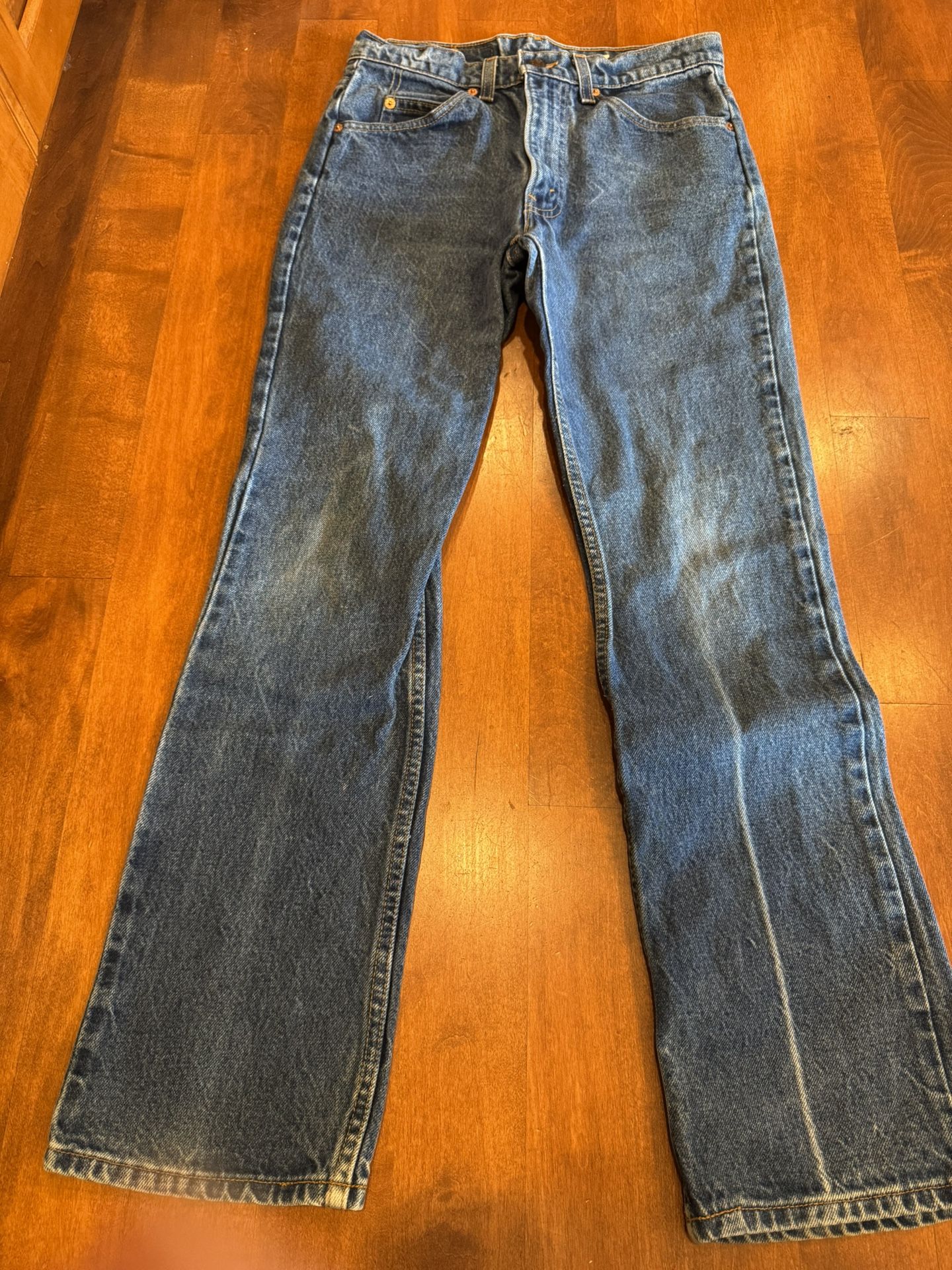 Men’s vintage Y2K 90s Levi’s orange top 517 jeans shipping available