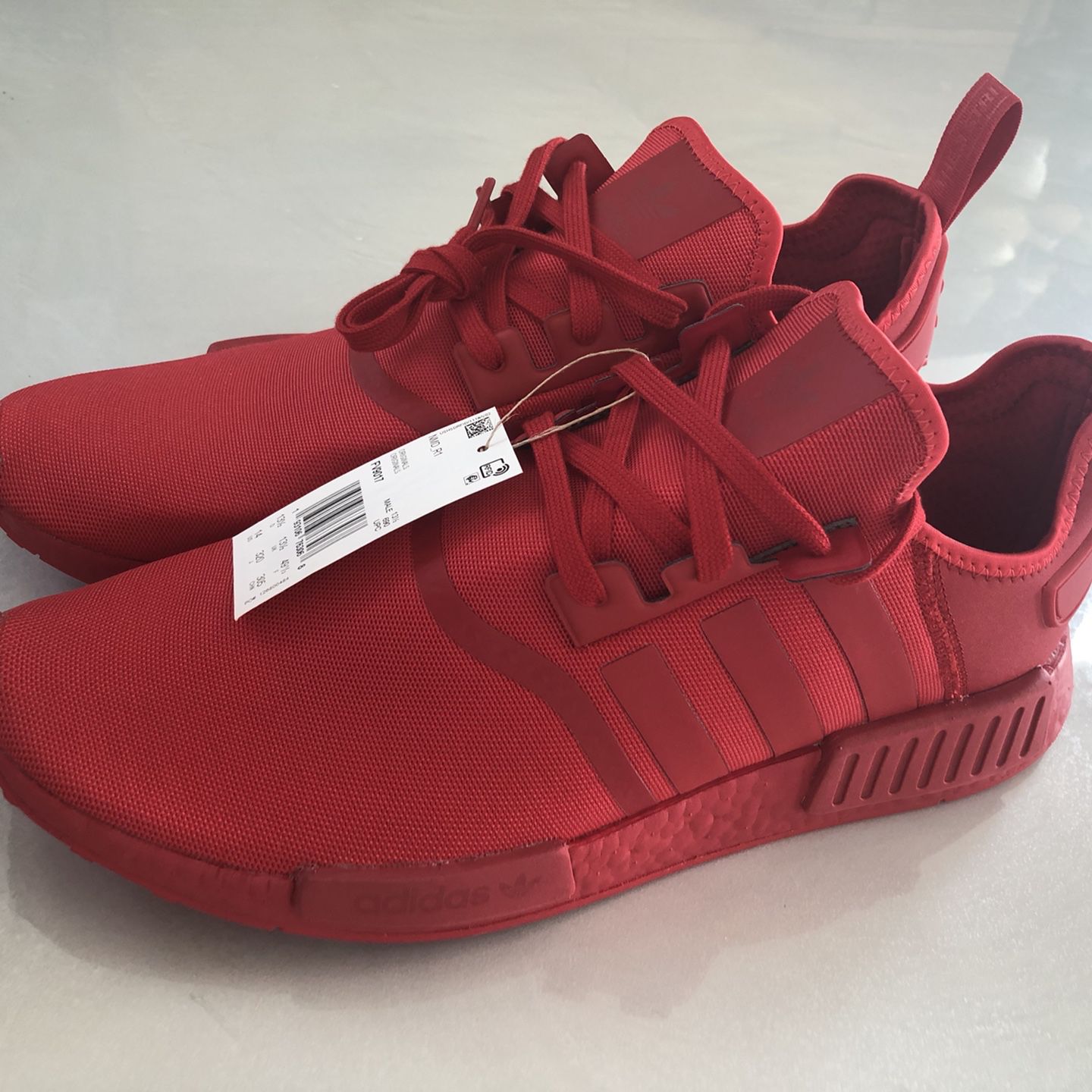 Adidas NMD R1 Triple RED - Size 14 - Brand New - No Box - With Tags