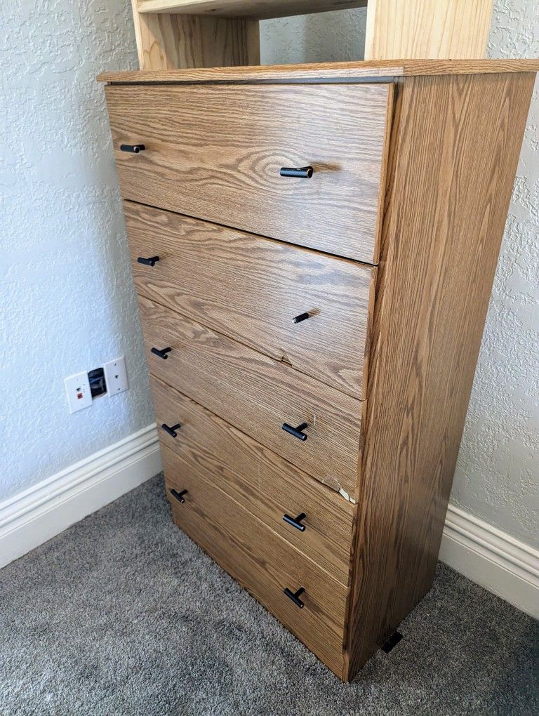 Well-Loved 5-Drawer Dresser – Only $10