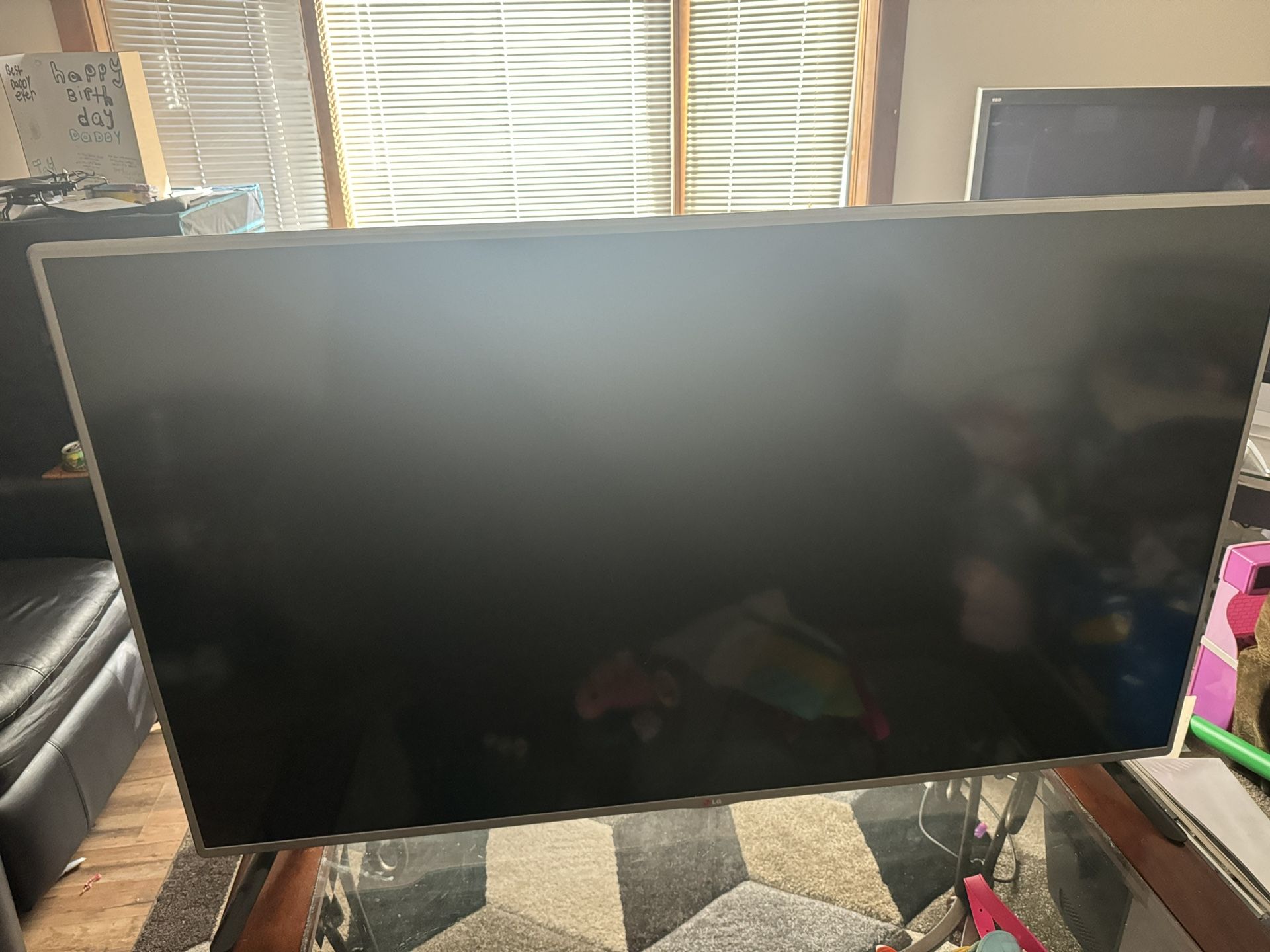LG 55 “ TV And Sound Bar