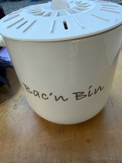 Bac’n bin ceramic cooker (microwaveable)