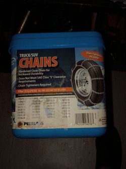 Snow chains for trucks/suv