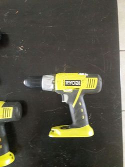 Ryobi drills (tool only)