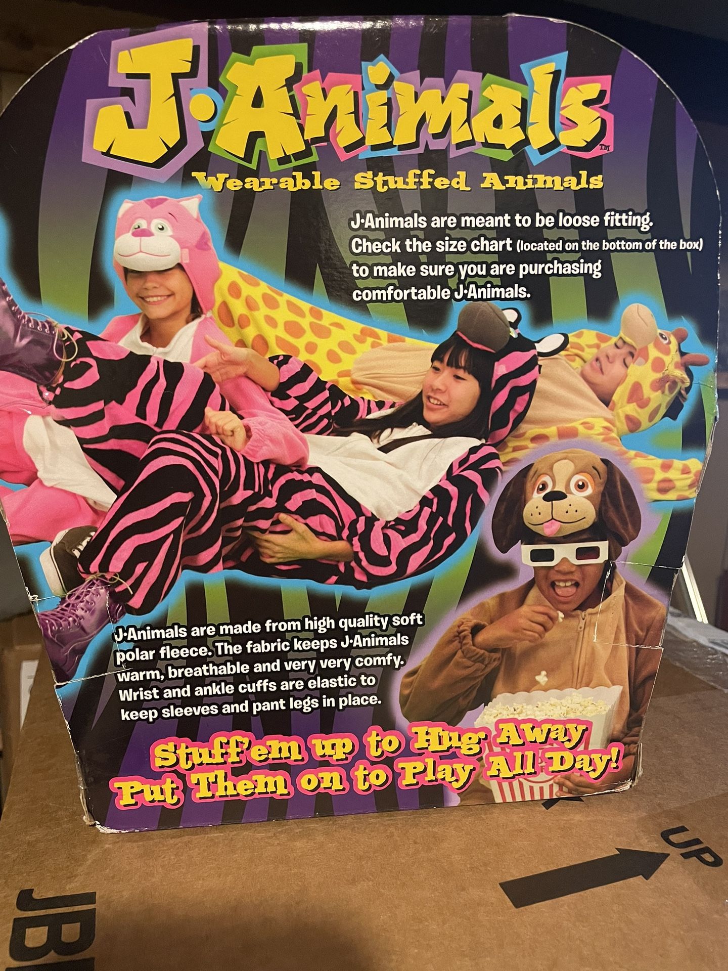 J•Animals Wearable Stuffed Animals