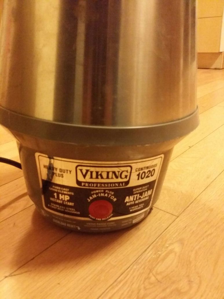 VIKING 1020 1HP GARBAGE DISPOSAL