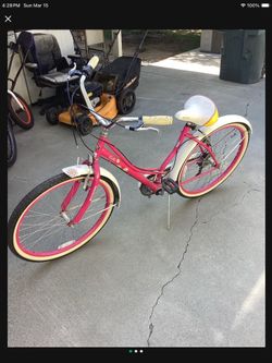 -Schwinn Lulu Womens 26 Inches Beach Cruiser Bicycle-