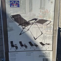 Anti- gravity chair