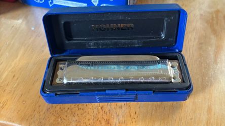 Lot of 2 Vintage M. Hohner Harmonicas