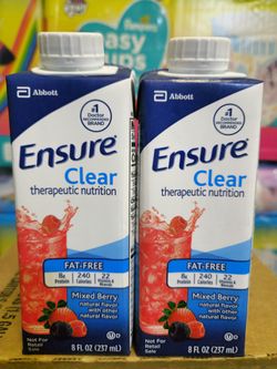 Ensure Clear - Mixed Berry, 8oz (24pk)