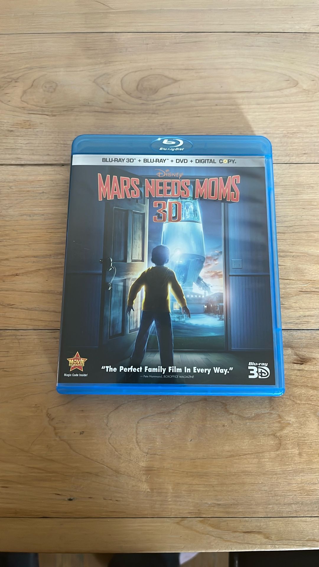 Mars Needs Moms 3D Blu-ray+Regular 2D Blu-ray