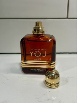 🔥 EMPORIO ARMANI STRONGER WITH YOU AMBER – EAU DE PARFUM – MEN’S COLOGNE 🔥