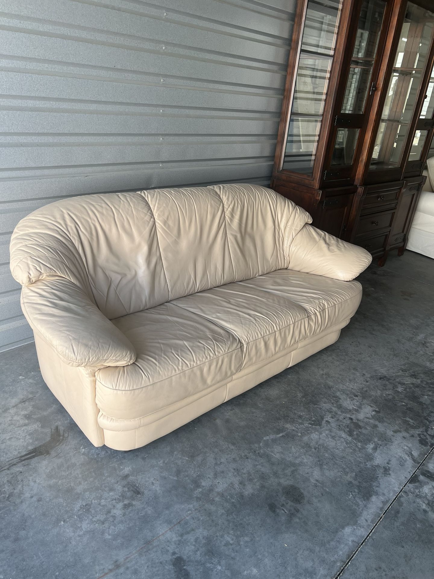Italian Leather Sofa