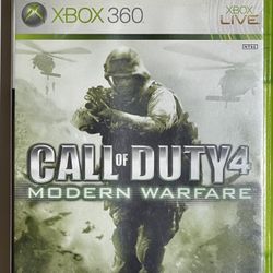 Call of Duty 4: Modern Warfare - XBOX 360 Video Game
