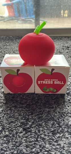 Apple Shaped Stress Ball Teacher Appreciation Squishy