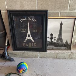 Two Framed Pictures