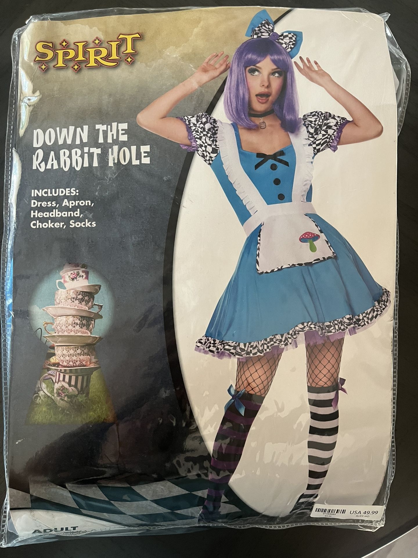 Shopkeeper Rabbit Hole Down the Rabbit Hole Costume for Sale in Whittier, CA - OfferUp