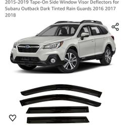 Rain Guards 2015-2019 Subaru Outback 