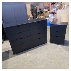 Dresser and nightstand