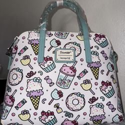 Loungefly Hello Kitty Sweets Treats Crossbody Bag Purse & wallet