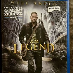 Sealed DVD “I AM LEGEND”, Will Smith. LAST MAN ON EARTH…PG13.