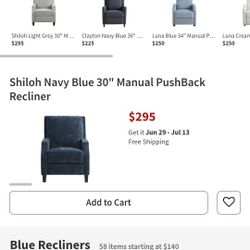 Pushback Recliner