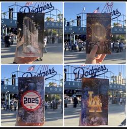 2025 World Series Replica Trophy LA Dodgers SGA 5/11 /2026