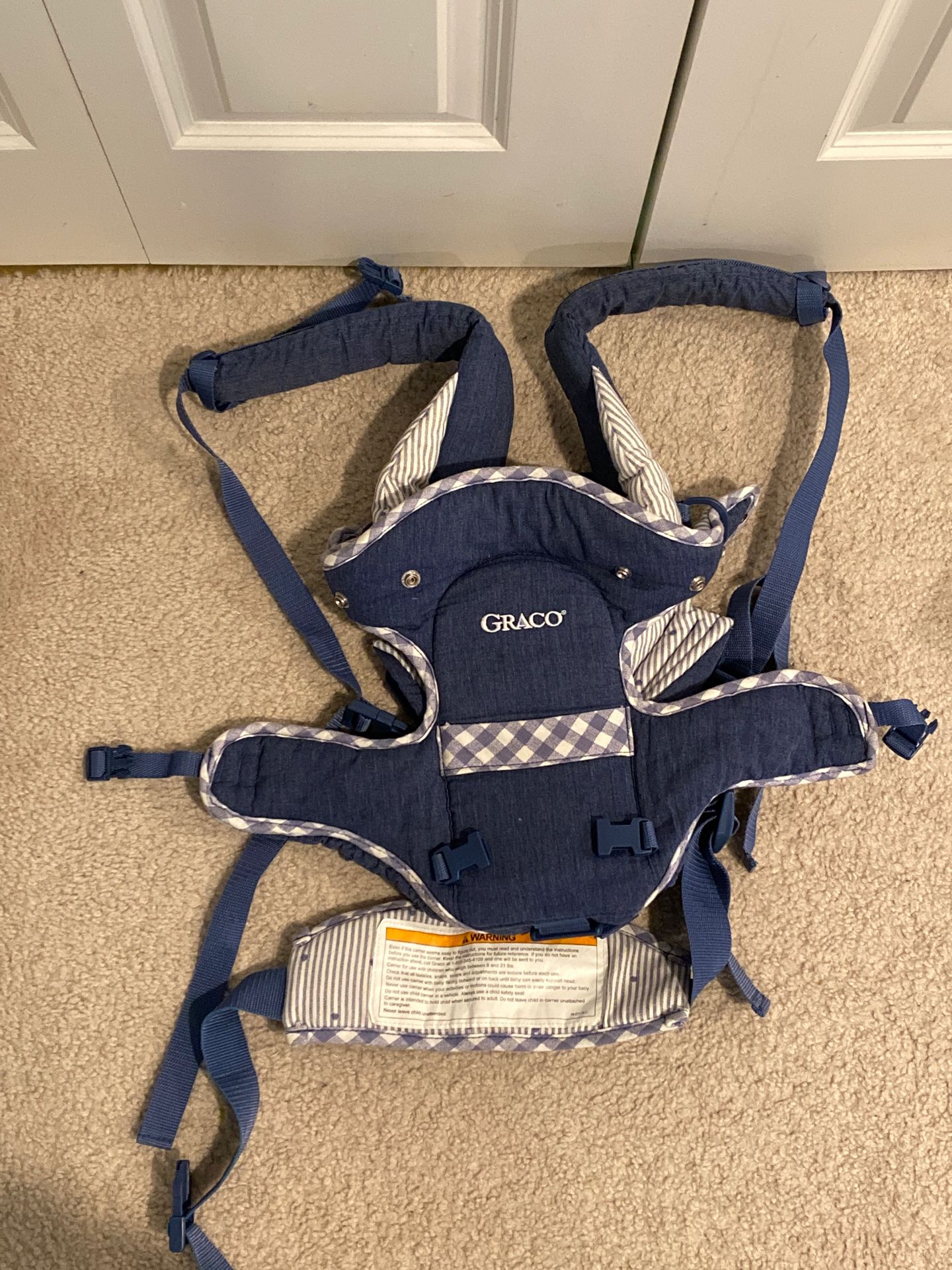 Graco and infantino baby carriers