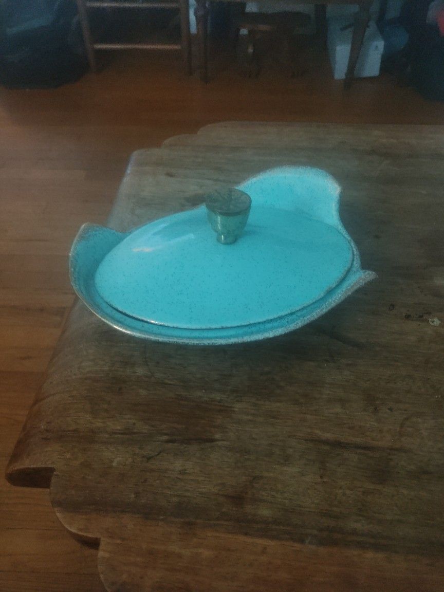 Vintage "Spaceage " Side Dish With Cover