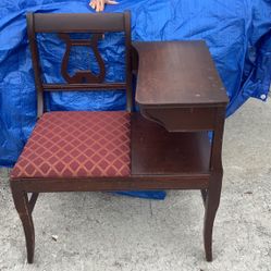 Antique Phone Chair