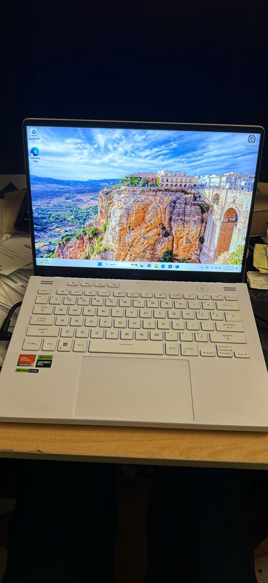 Asus Rog Zephyrus 14, gaming laptop, Ryzen 9 7940HS, Nvidia RTX 4060 GPU, 1000GB / 1TB SSD 24GB DDR5