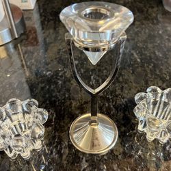 Crystal Candle Holder 