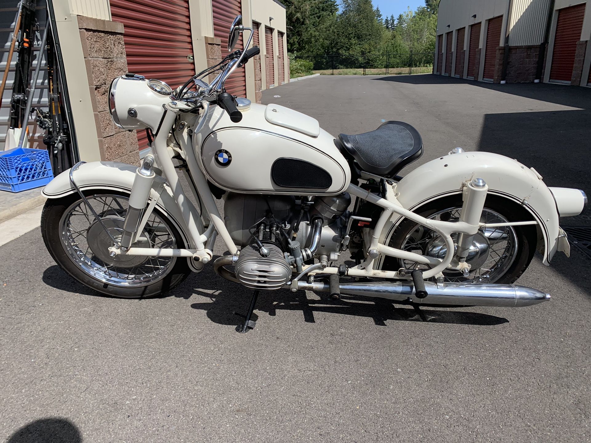 1967 BMW R60/2 motorcycle
