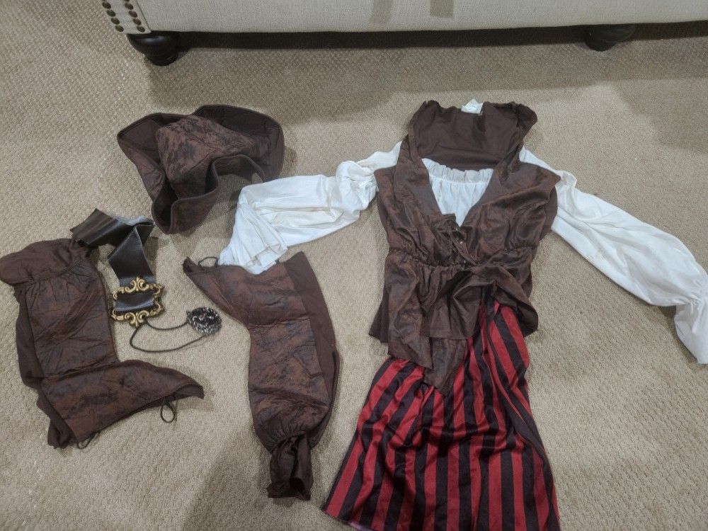 Pirate Outfit Adult Large