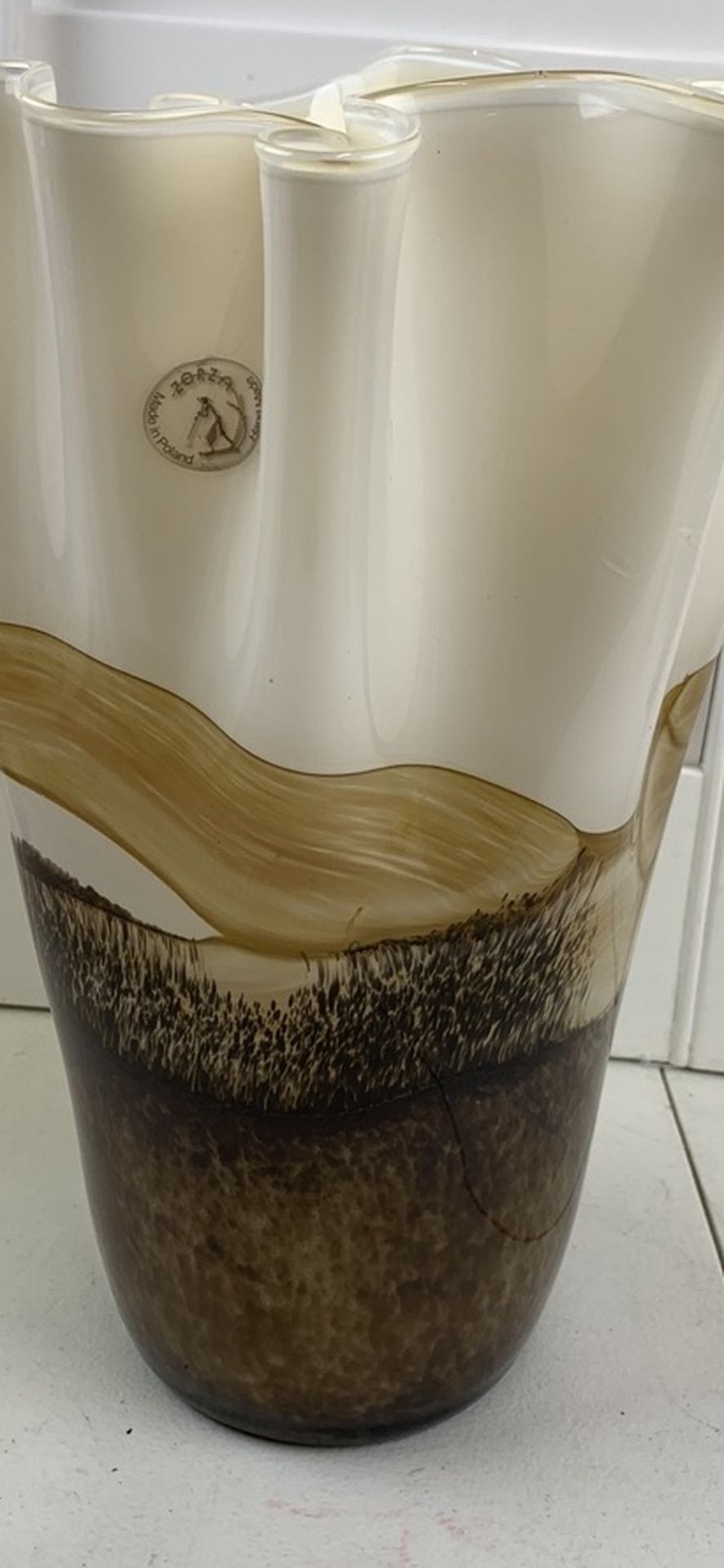 Zorza Glass Vase