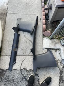 240sx S13 Hatch Rear Upper Plastic Trimming