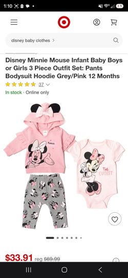 Disney BRAND NEW Minnie mouse 3 piece set